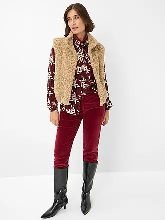 BRAX | Chaqueta con aspecto de piel OSLO | 